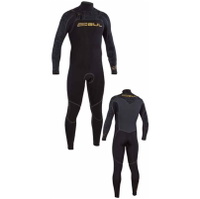 Viper 6 / 6mm Steamer Neoprenanzug in Schwarz / Gold CHEST ZIP