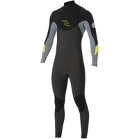 Dawn Patrol 3/2mm GBS CHEST ZIP Wetsuit in GREY