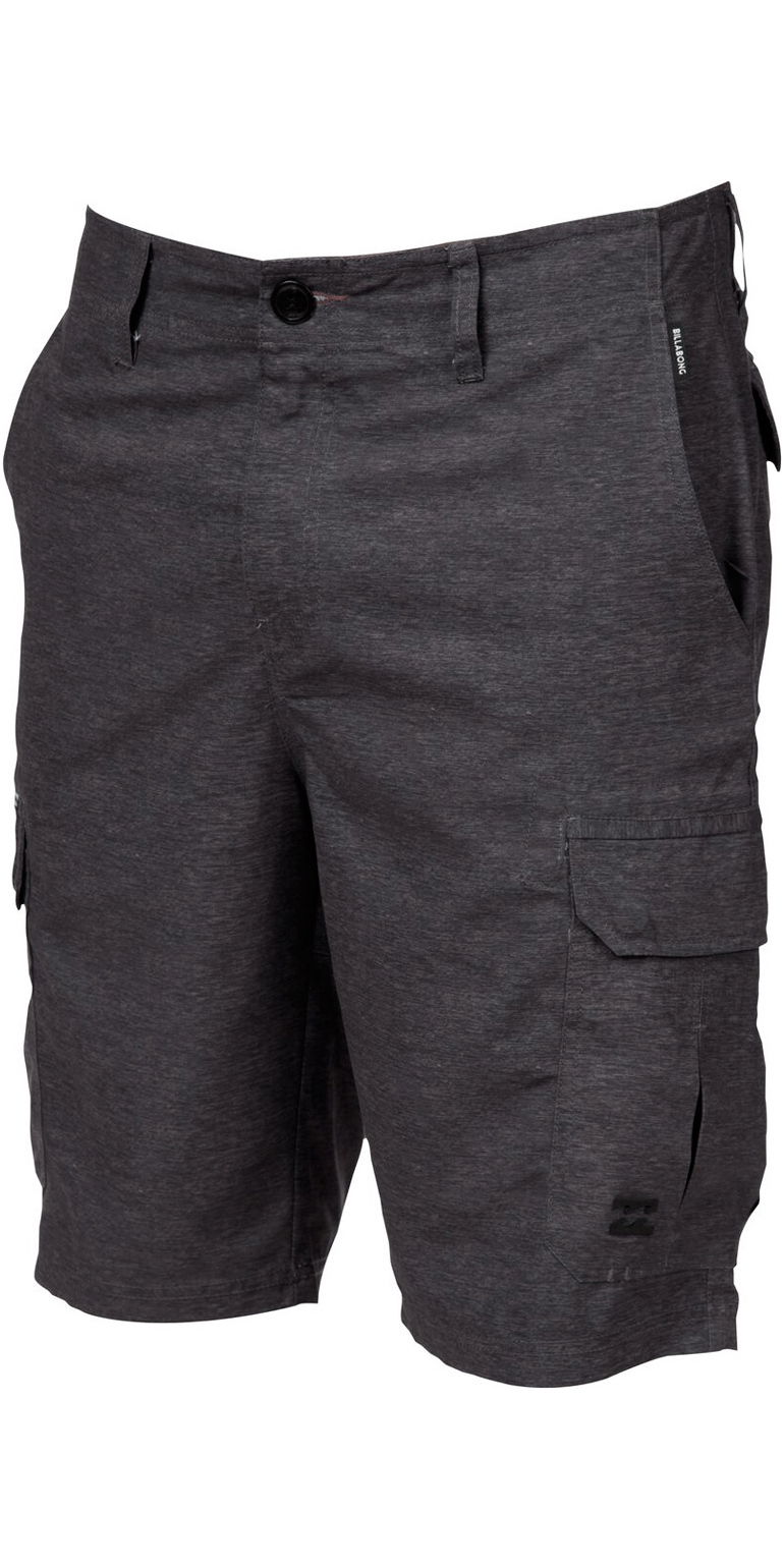Billabong Scheme Submersible 21 Walk Shorts BLACK HEATHER