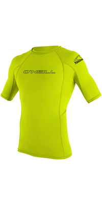 2026 ONeill Basic Skins Krótki Rkaw Crew Kamizelka Z Lycry 3341 - Lime