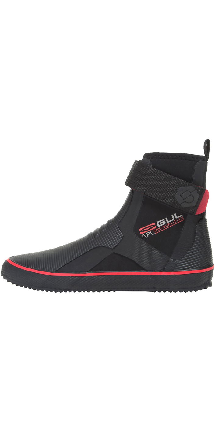 2018 Gul All Purpose Lace 5mm Boot Black Red Bo1304b2 Bo1304b2
