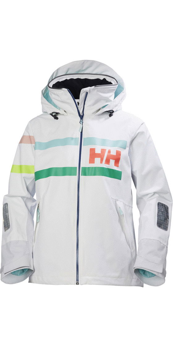 2020 Helly Hansen Women's Salt Power Seiljakke 36279 Hvit 2020 Helly Hansen Women's Salt Power Seiljakke 36279 Hvit