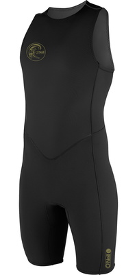 2026 O'Neill Mens O'Riginal 2mm Back Zip Short John Wetsuit 4529 - Black