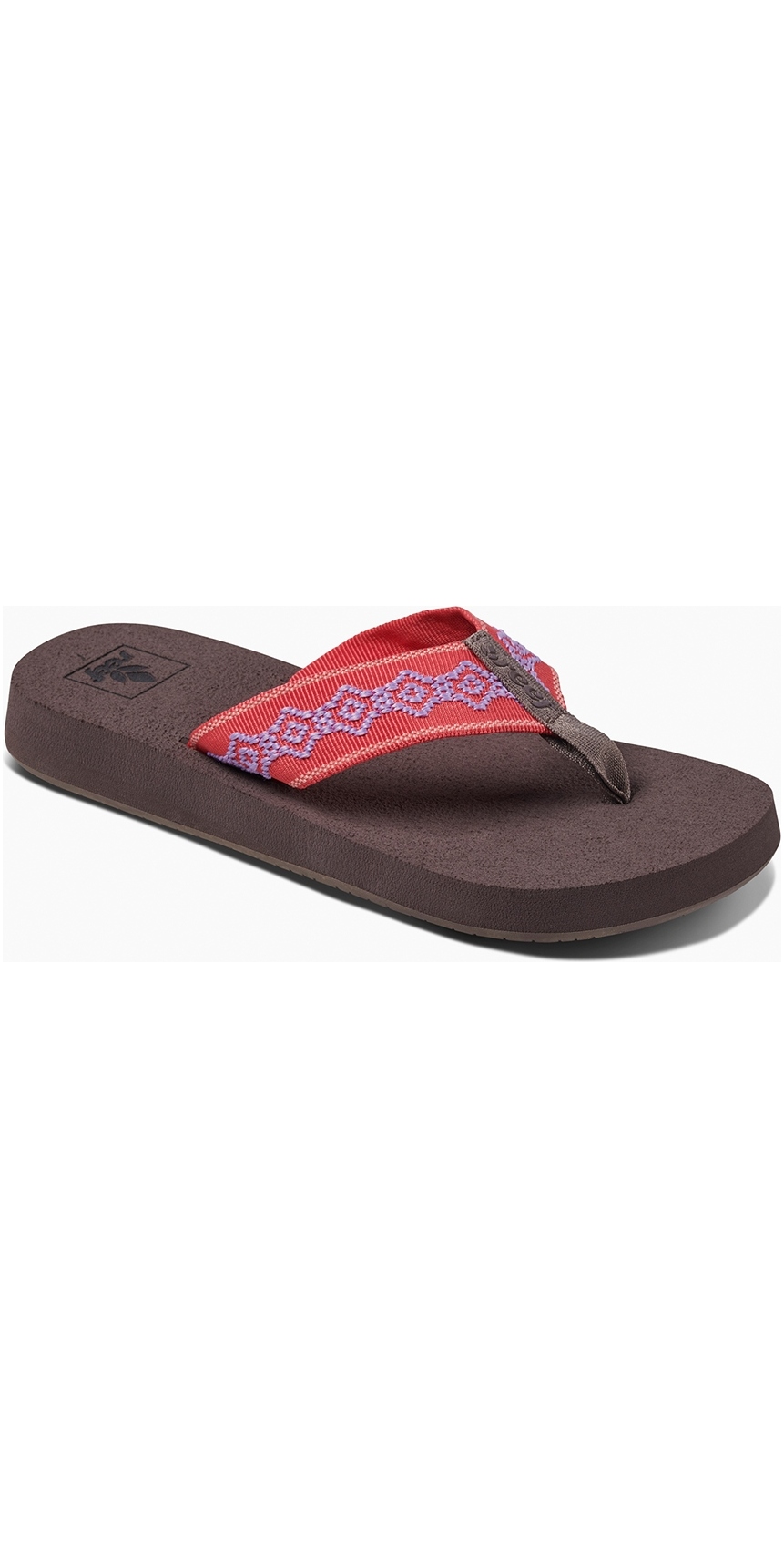 New Reef Sandy Calypso Womens Flip Flops - Woven - Size 5 New 