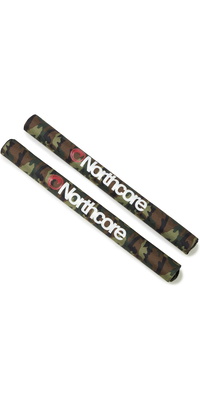Coussinets De Barre De Toit Northcore ECO 72 Cm - Tissu Recyclé, Pour Surf, Kayak, Etc.