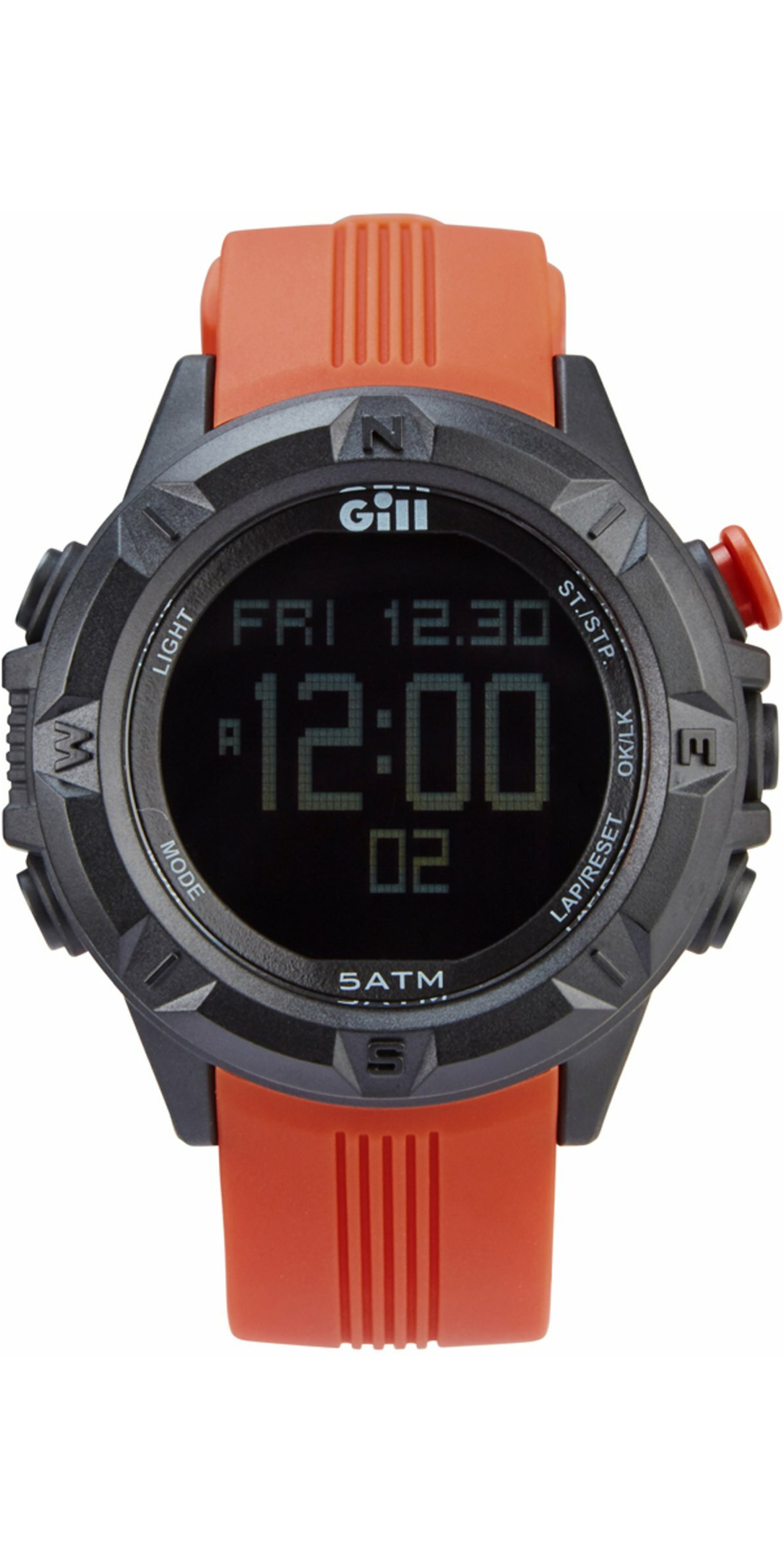 2022 Gill Stealth Racer Watch W017 - Arancione - Vela - Accessori - Orologi  | Wetsuit Outlet