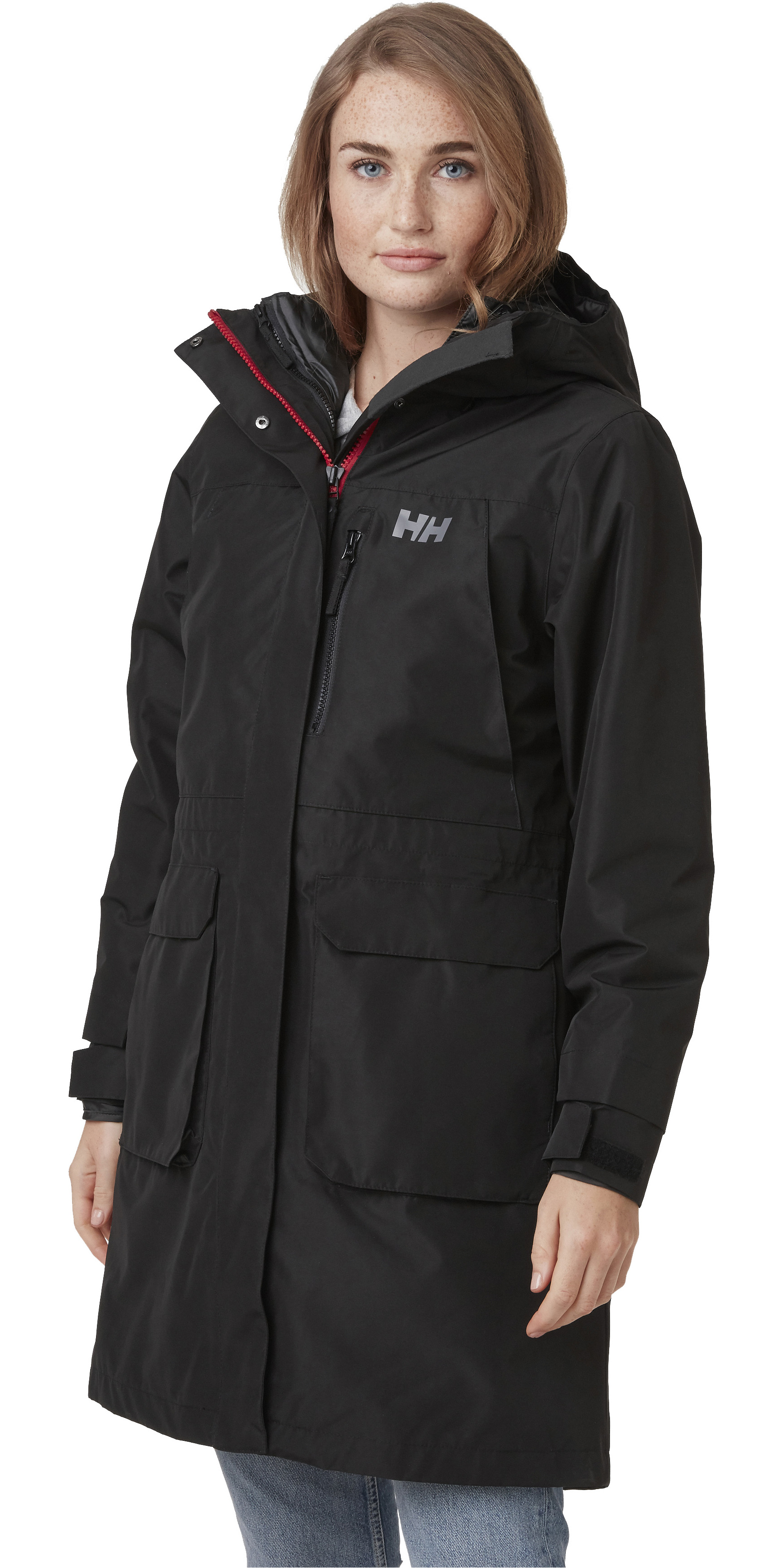 Willen Piraat Dwaal 2021 Helly Hansen Womens Rigging Coat 53512 - Black - Sailing - Sailing -  Yacht | Watersports Outlet