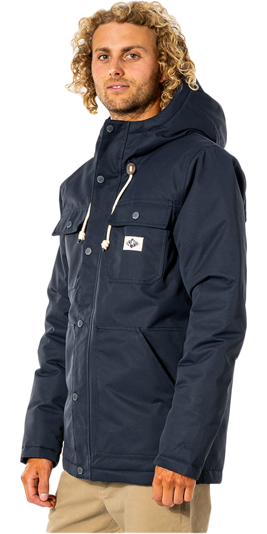 Navy All Sizes Rip Curl Anti Series Swc Overtime Mens Jacket Waterproof 
