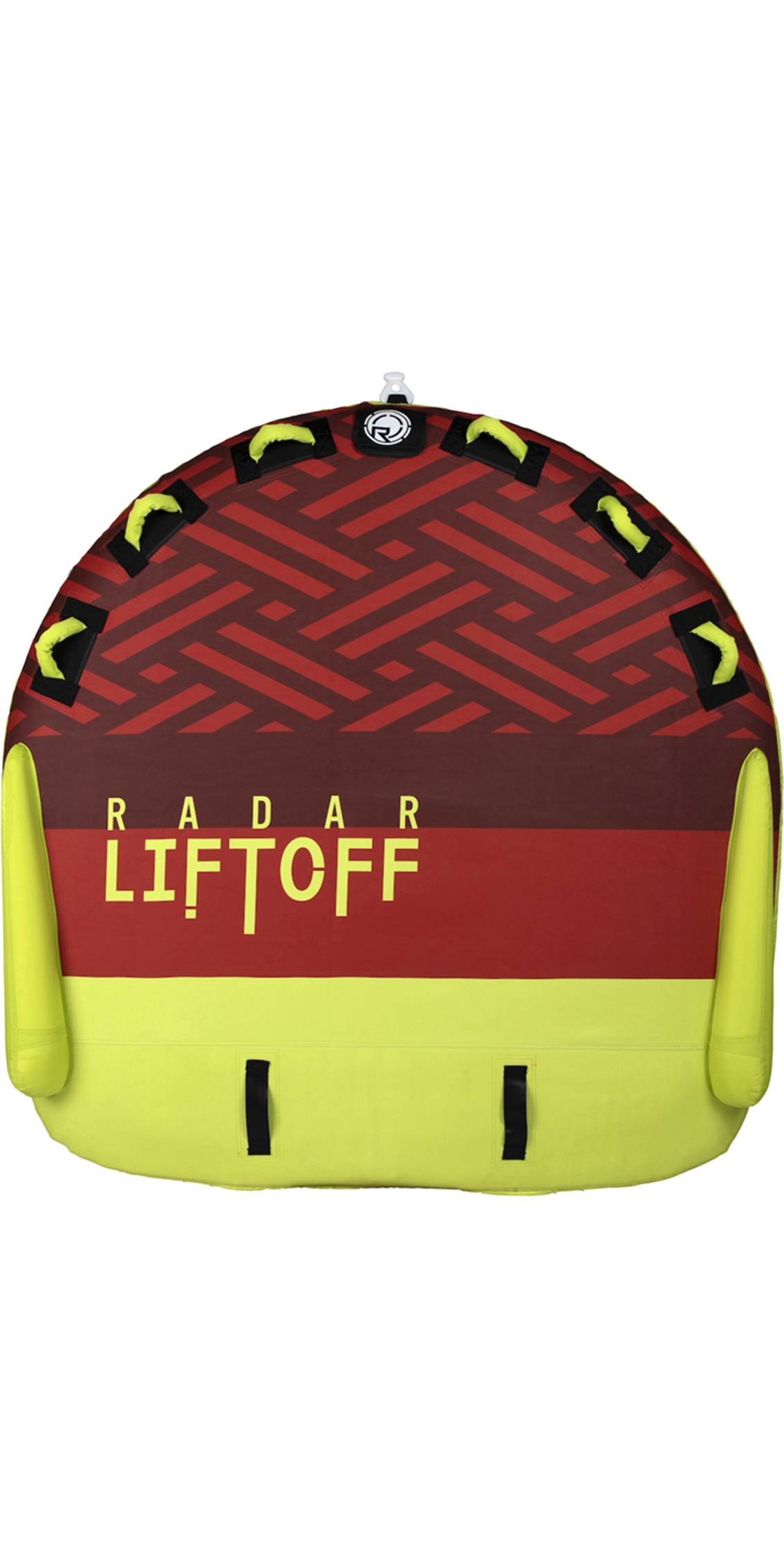 2023 Radar Liftoff Marshmallow Top 3 Person Towable Tube R22TU-LI3 - Red /  Yellow | Watersports Outlet