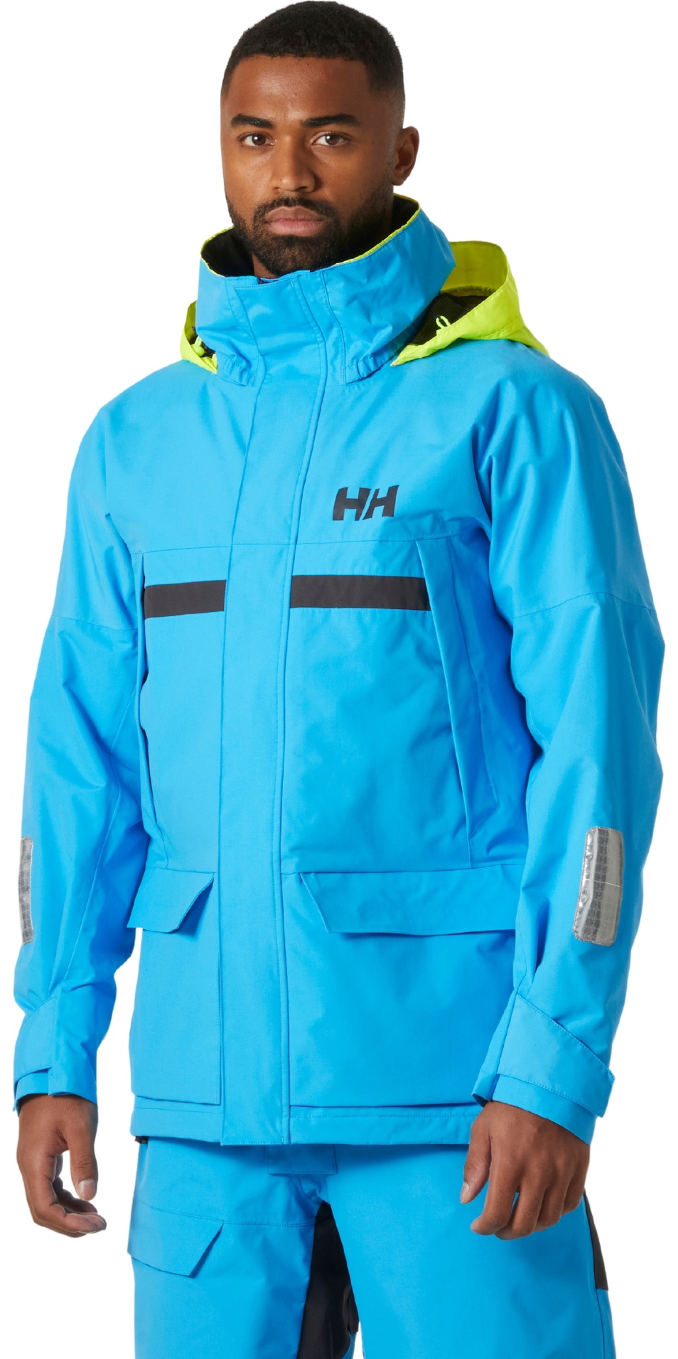 2025 Helly Hansen Mens Pier Jacket 34484 Cyan Sailing