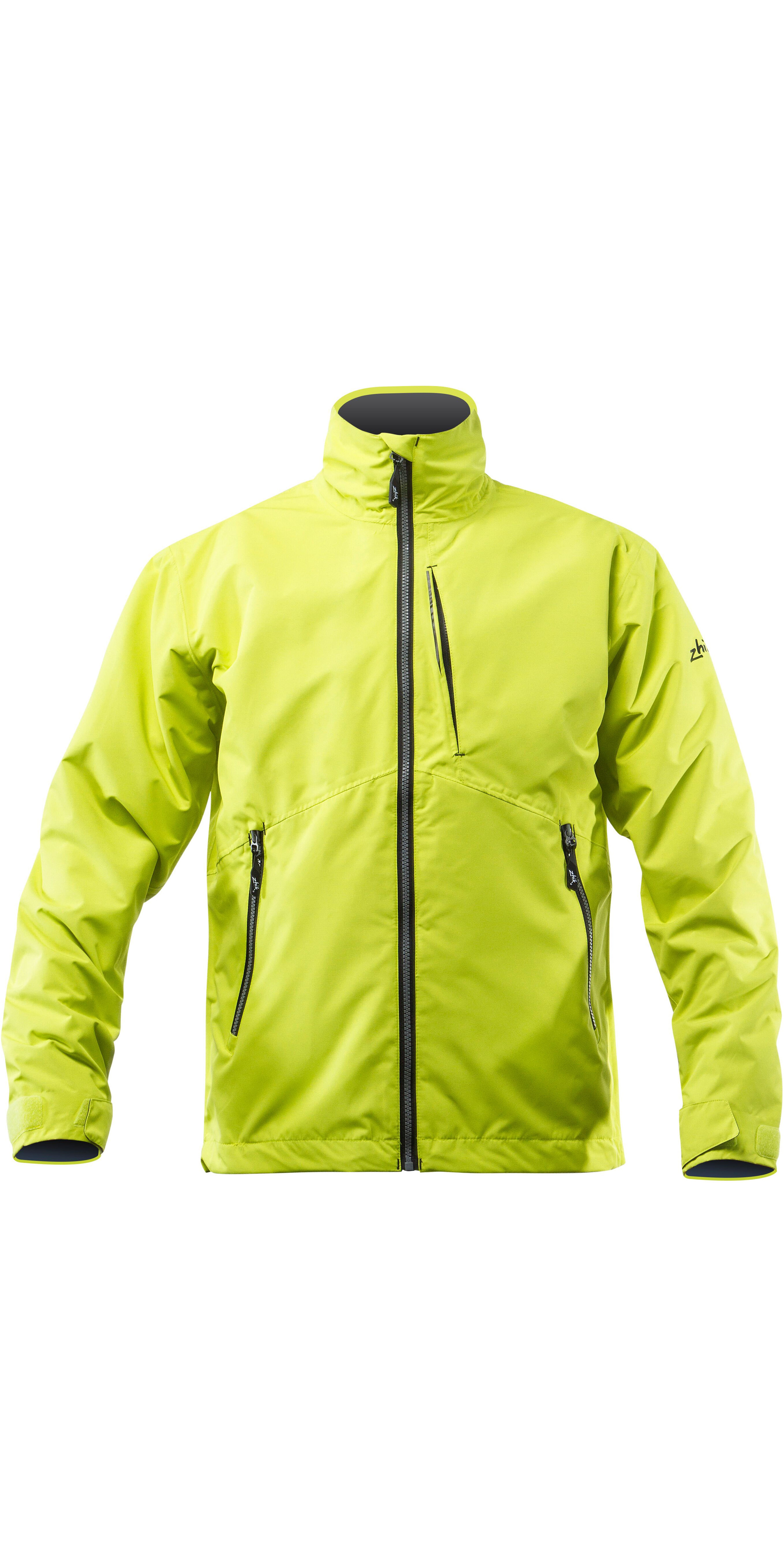 Zhik Mens Z-Cru Lightweight Sailing Jacket JKT0080 - Lime