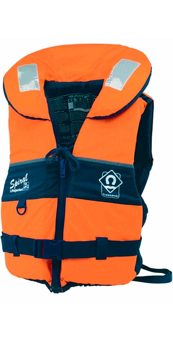 Crewsaver Adult Spiral 100n Life Jacket in Orange 2830