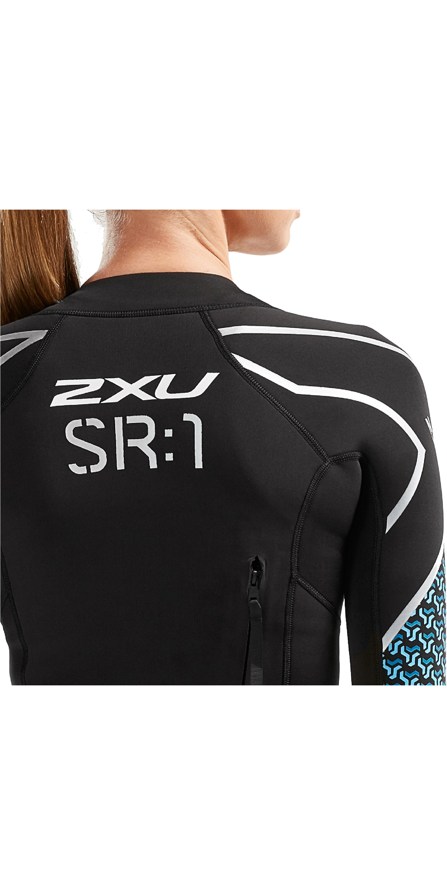 abstraktion Imidlertid seksuel 2021 2XU Womens Pro Swim-Run SR1 Wetsuit Black / Aquarius Teal Print  WW5480c | Watersports Outlet