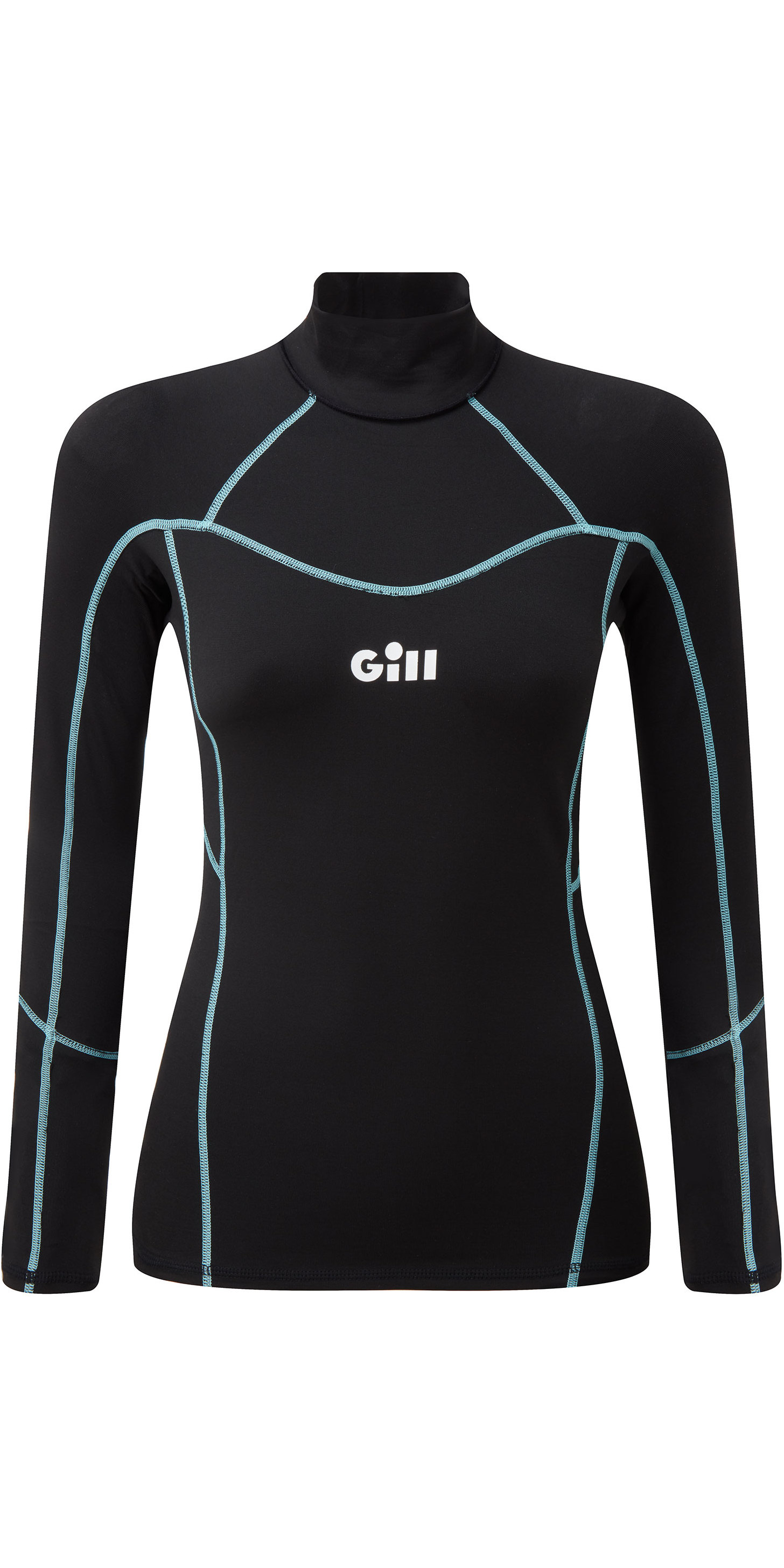 2020 Gill Womens Hydrophobe Long Sleeve Top 5006W - Black - Wetsuits ...