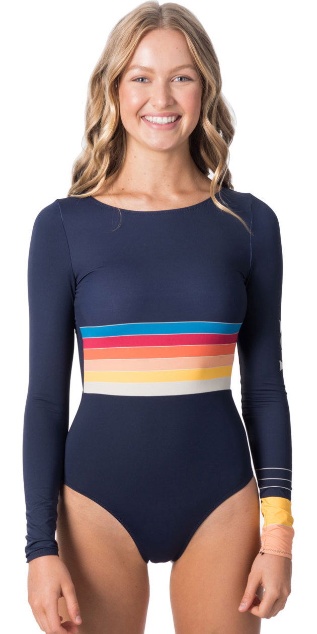 2020 Rip Curl Kvinner Holder På Surfin Surfedrakt Gsiof9 Rip Curl KEEP ON SURFIN SUIT - Badedrakt - navy
