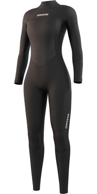 Mystic Da Donna Star 3/2mm Back Zip Muta 210318 - Black