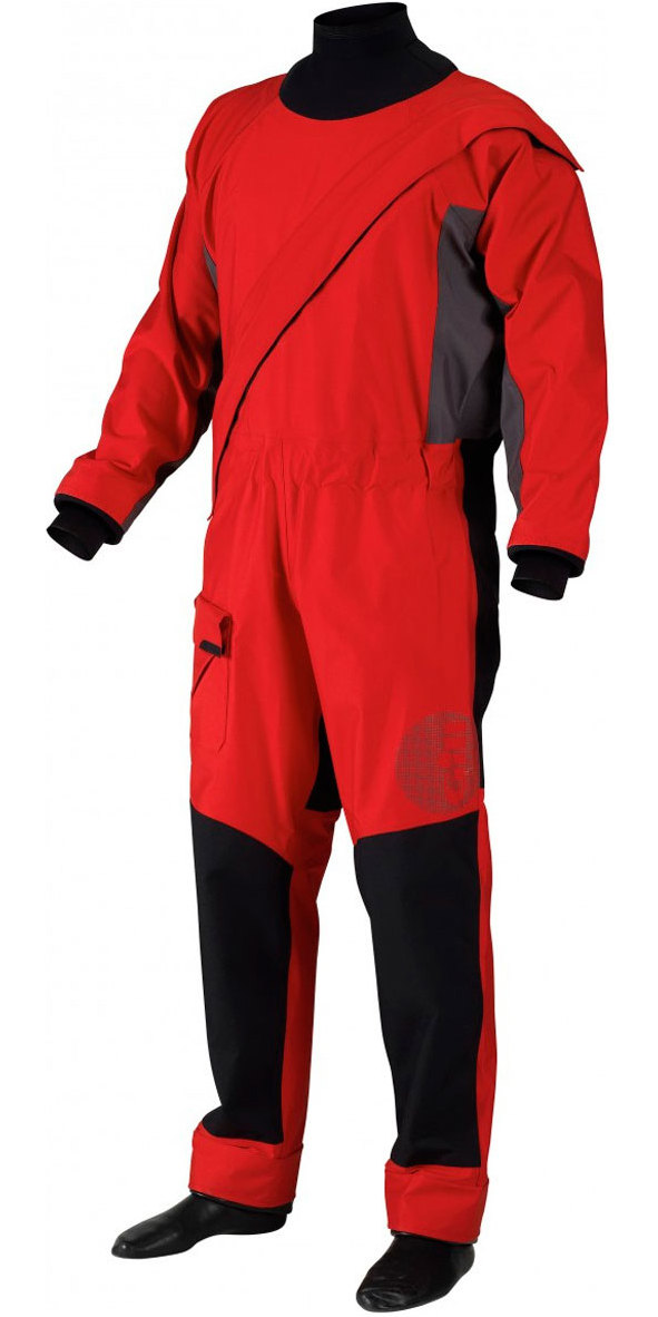 red drysuit