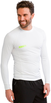 2026 Jobe Mens Long Sleeve Rash Vest 544023002 - White