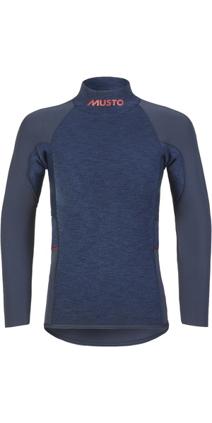 Camiseta De Manga Larga 2026 Musto Junior Flexlite Alumin 3.0 82079 - Mignight Marl