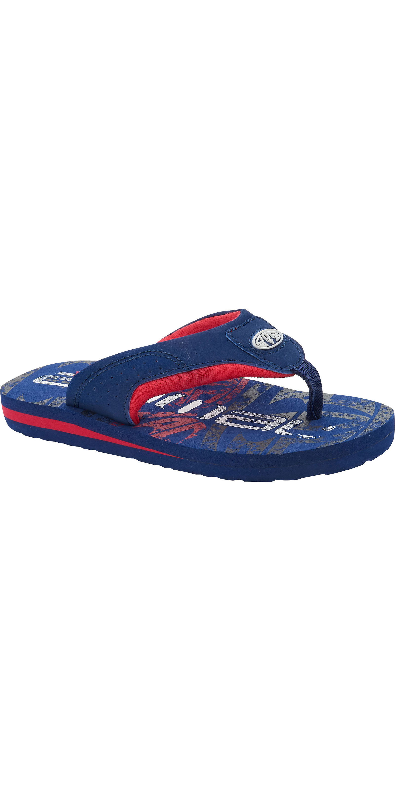 Animal Junior Boys Jekyl Logo Flip Flops Seaport Blue FM9SQ600