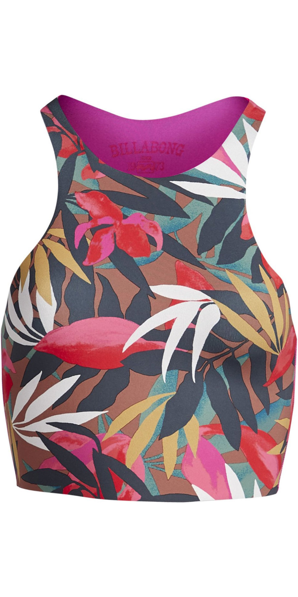 2019 Billabong Women's Sea Crop 1mm Néoprène Surf Top Tropical Q41G06 -  Wetsuit | Watersports Outlet