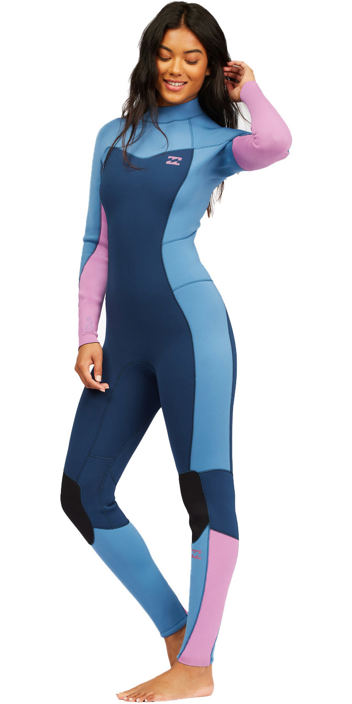 2021 Billabong Mujer Synergy 4/3mm Back Zip Gbs Traje De Neopreno Z44g16 -  River | Wetsuit Outlet