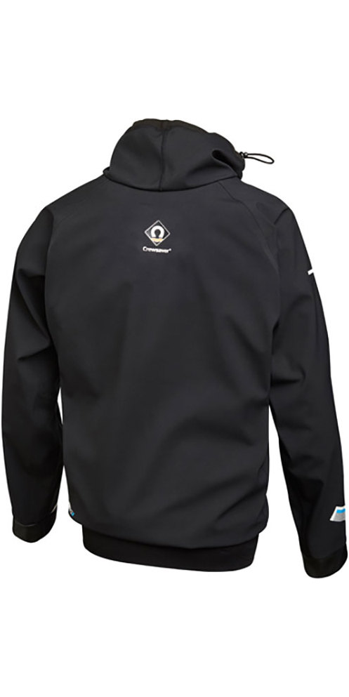 Unisex Waterproof & Breathable Race Top Black Crewsaver Boating and Sailing Lightweight Thermal Lining