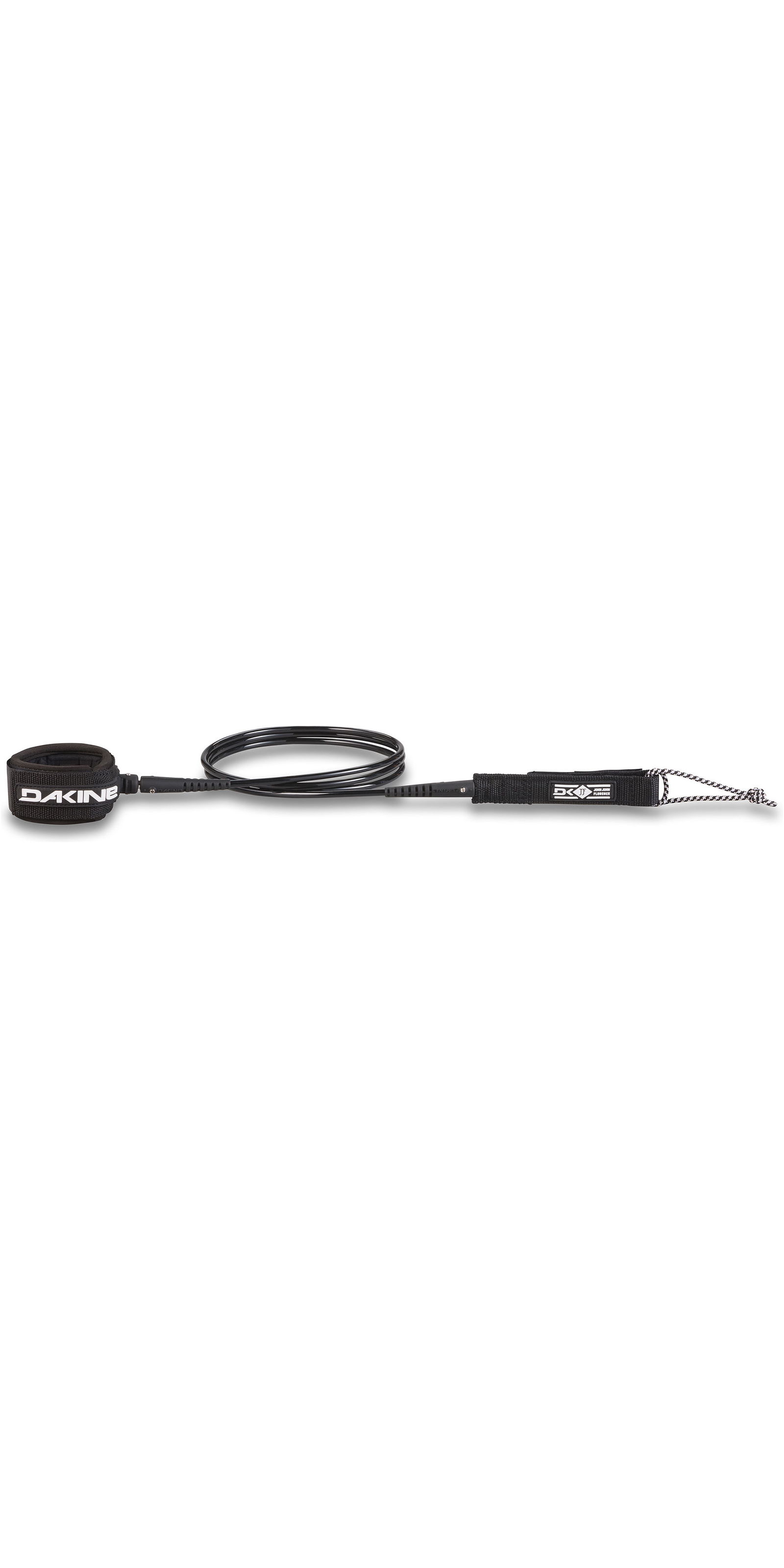 DAKINE John Florence Kainui 7 Surf Leash Black//White 10001794