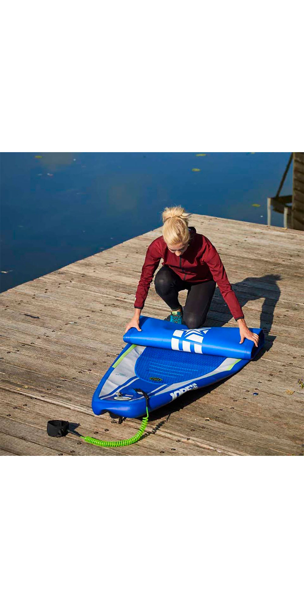 2020 Jobe Desna 10' inflatable paddle board pump Including board paddle 