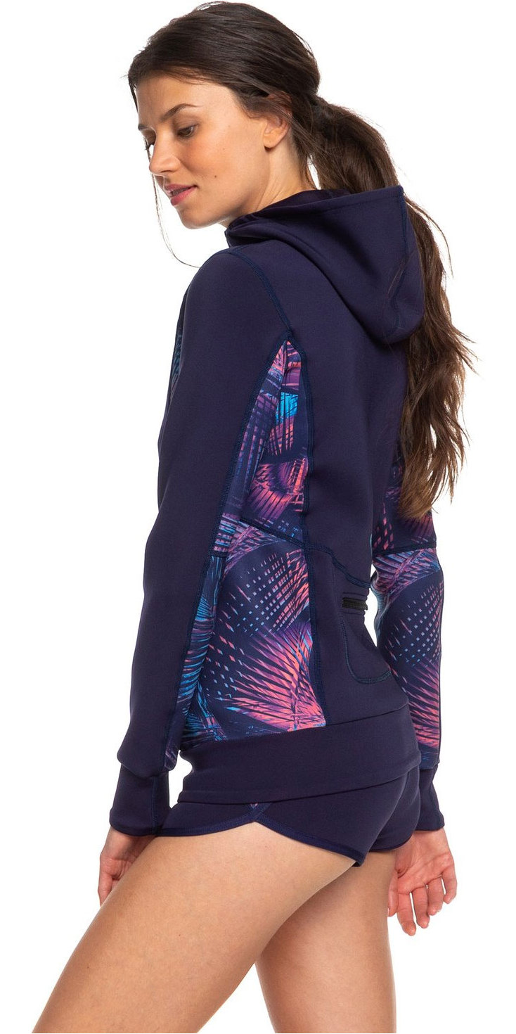 2020 Roxy Syncro Paddle Jakke Blått Bånd Coral Flamme 2020 Roxy Syncro Paddle Jakke Blått Bånd Coral Flamme