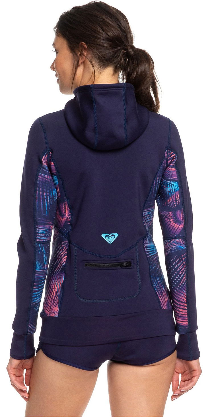2020 Roxy Syncro Paddle Jakke Blått Bånd Coral Flamme 2020 Roxy Syncro Paddle Jakke Blått Bånd Coral Flamme