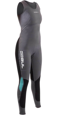 2025 GUL Dames Code Zero 1mm Long Jane Wetsuit CZ4310-B9 - Grey