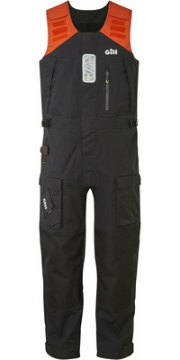 2025 Gill Hommes OS1 Ocean Pantalon De Voile OS13T - Graphite / Orange