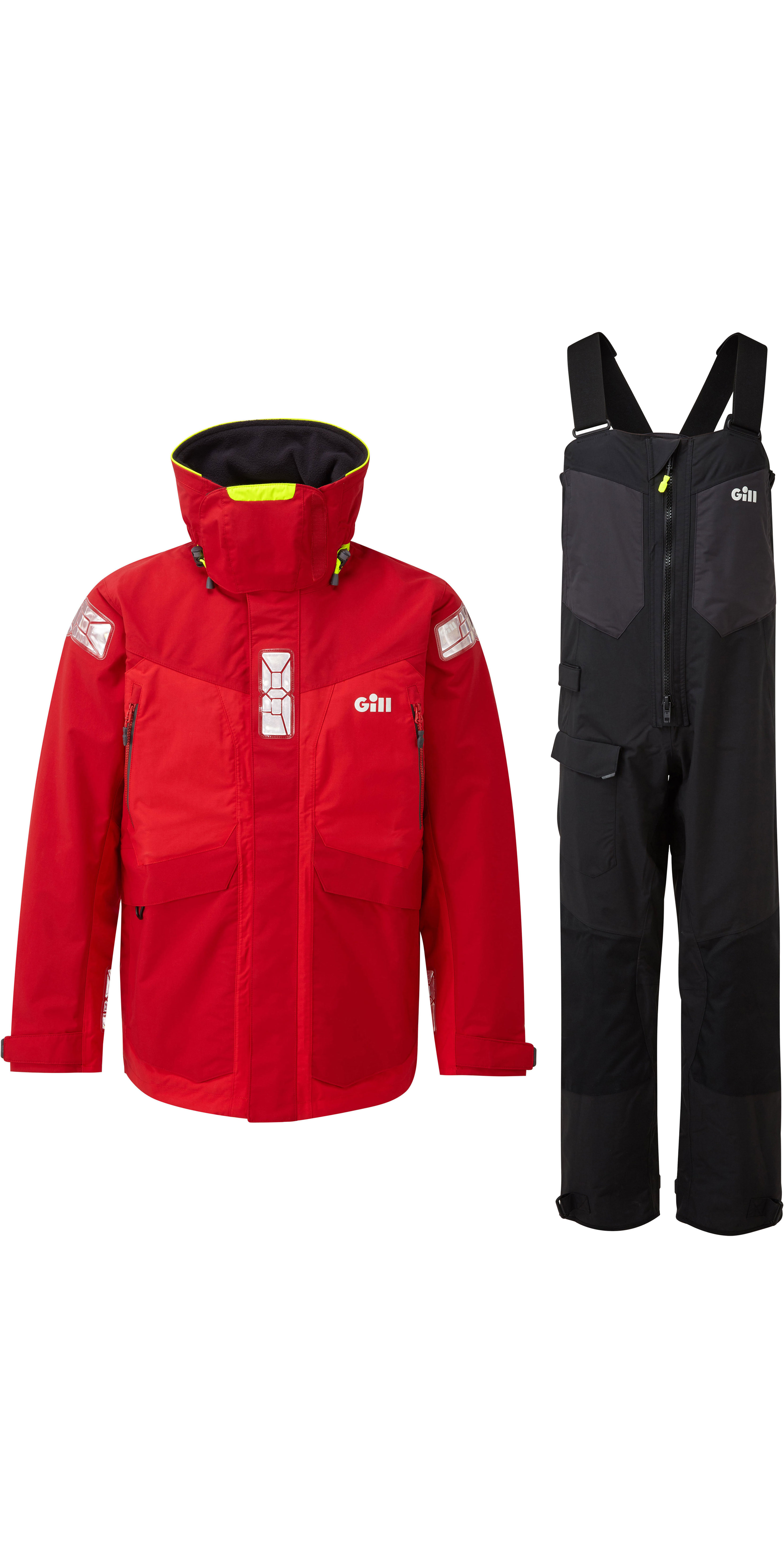 2020 Gill Os2 Herre Offshore Jakke Rød Os24j 2020 Gill Os2 Herre Offshore Jakke Rød Os24j