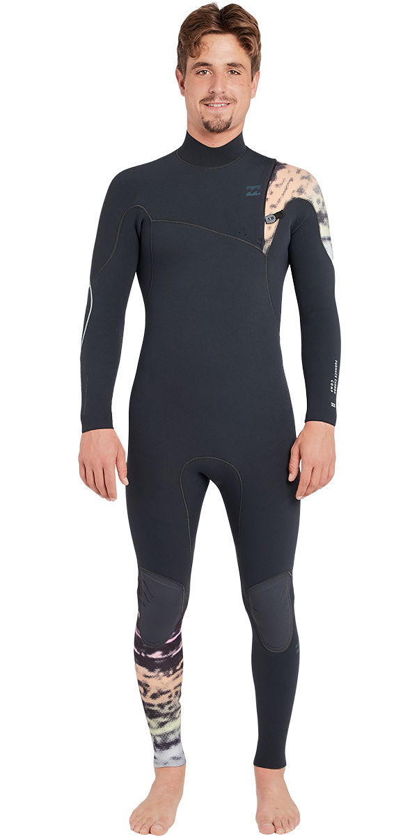 Billabong Furnace Carbon Comp 3/2mm Chest Zip Wetsuit Graphite