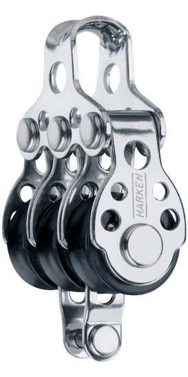 Bloque De Aire Triple Harken 16 Mm Con Vaina 409