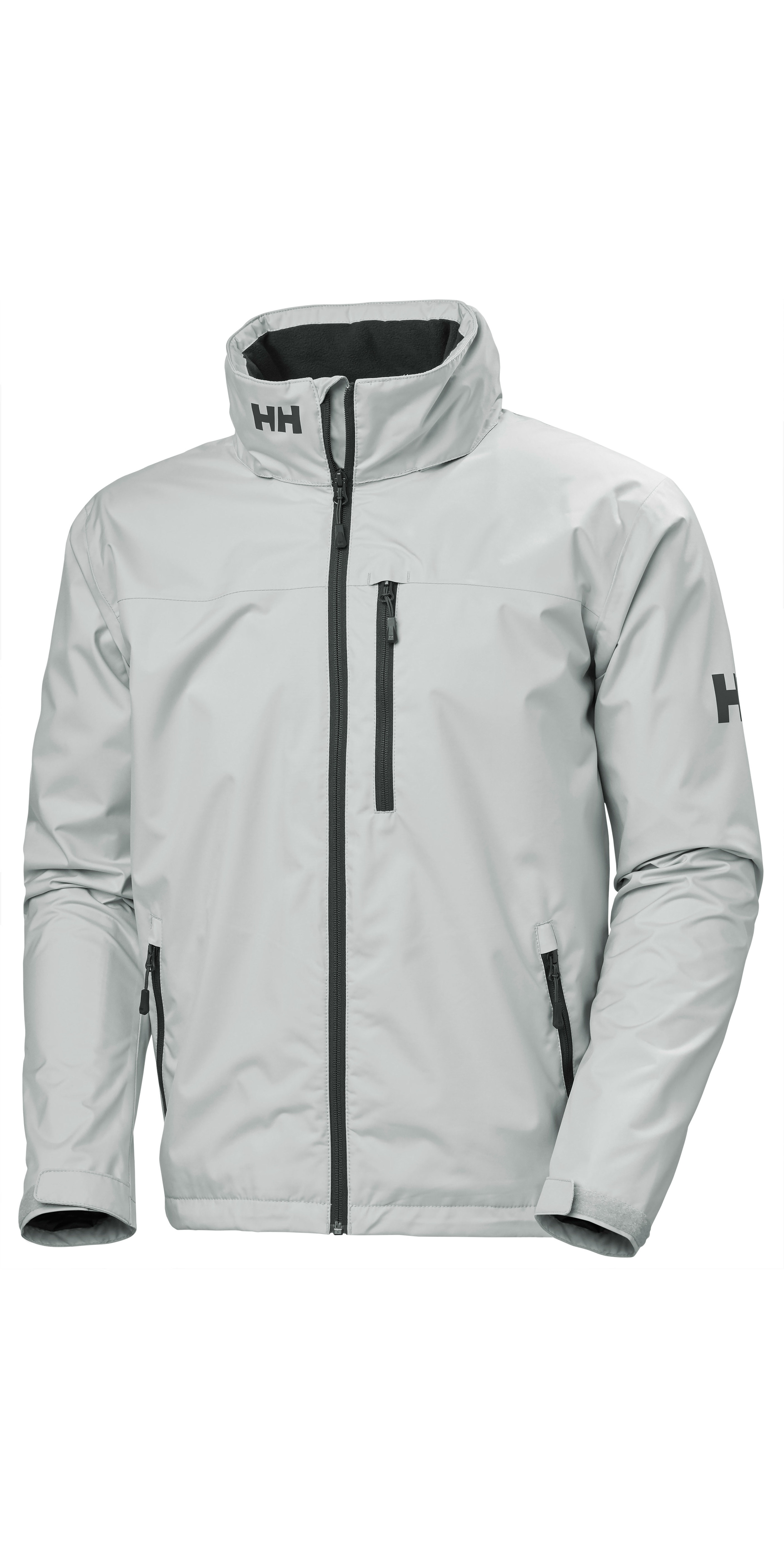 Helly Hansen Mens Crew Hooded Midlayer Jacket Waterproof Coat Top Zip Full Warm 