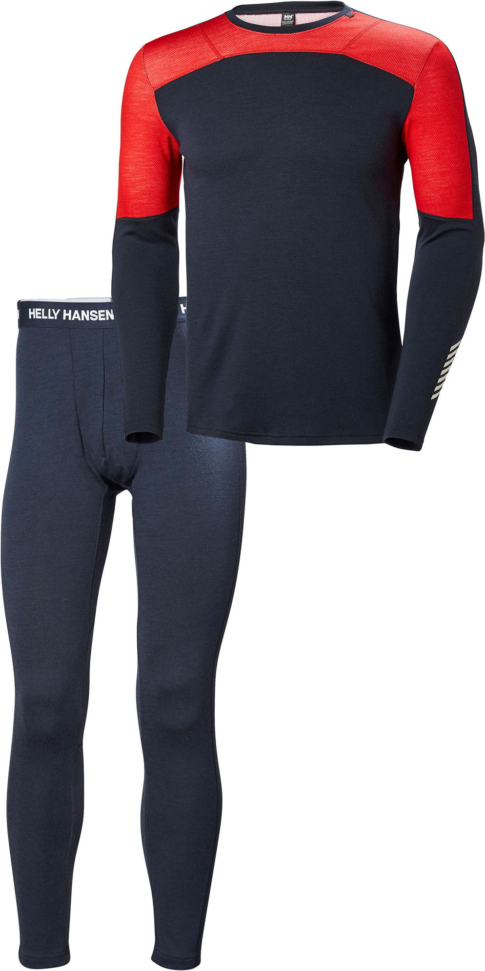 helly hansen base layer set mens