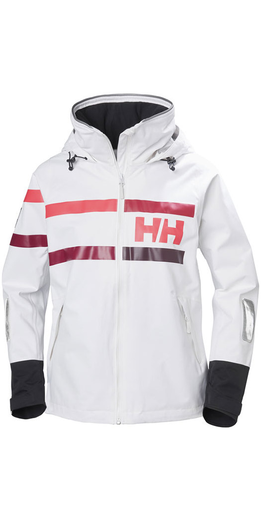 Intestines rookie Sober Helly Hansen Womens Salt Power Jacket White Plum 36279 - Sailing - Sailing  - Yacht | Watersports Outlet