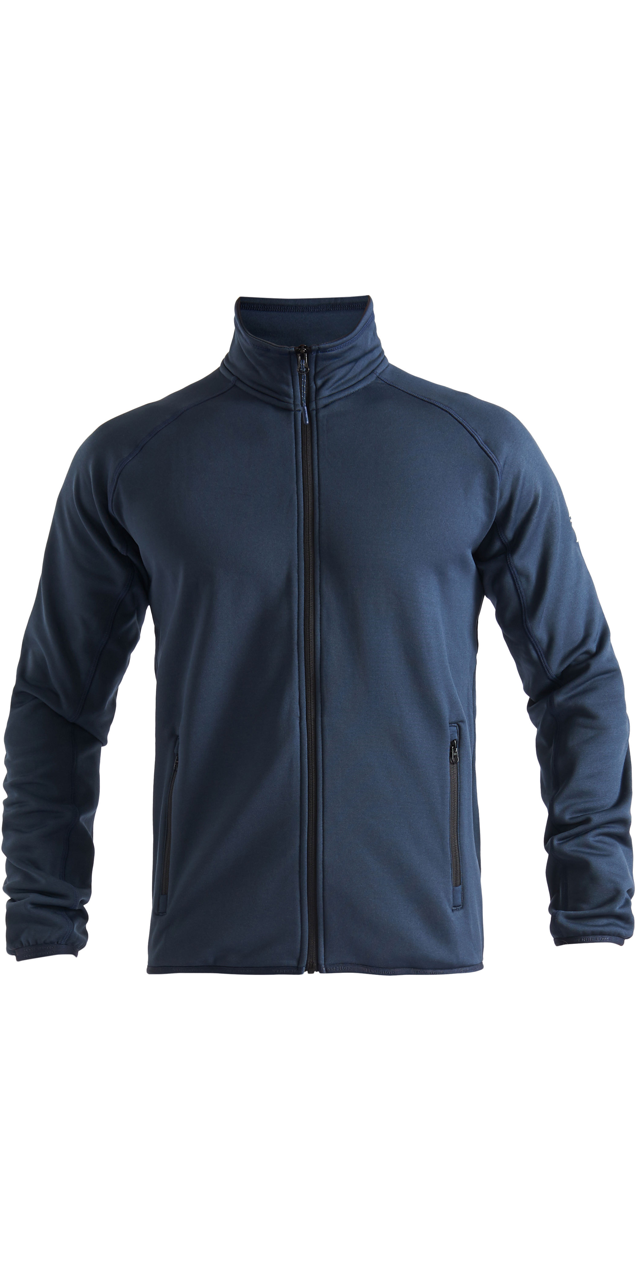 Zipped hand pockets Thermal Warm Heat Layer Layers Henri Lloyd Mens Maverick Mid Warm Fleece Coat Jacket Navy 
