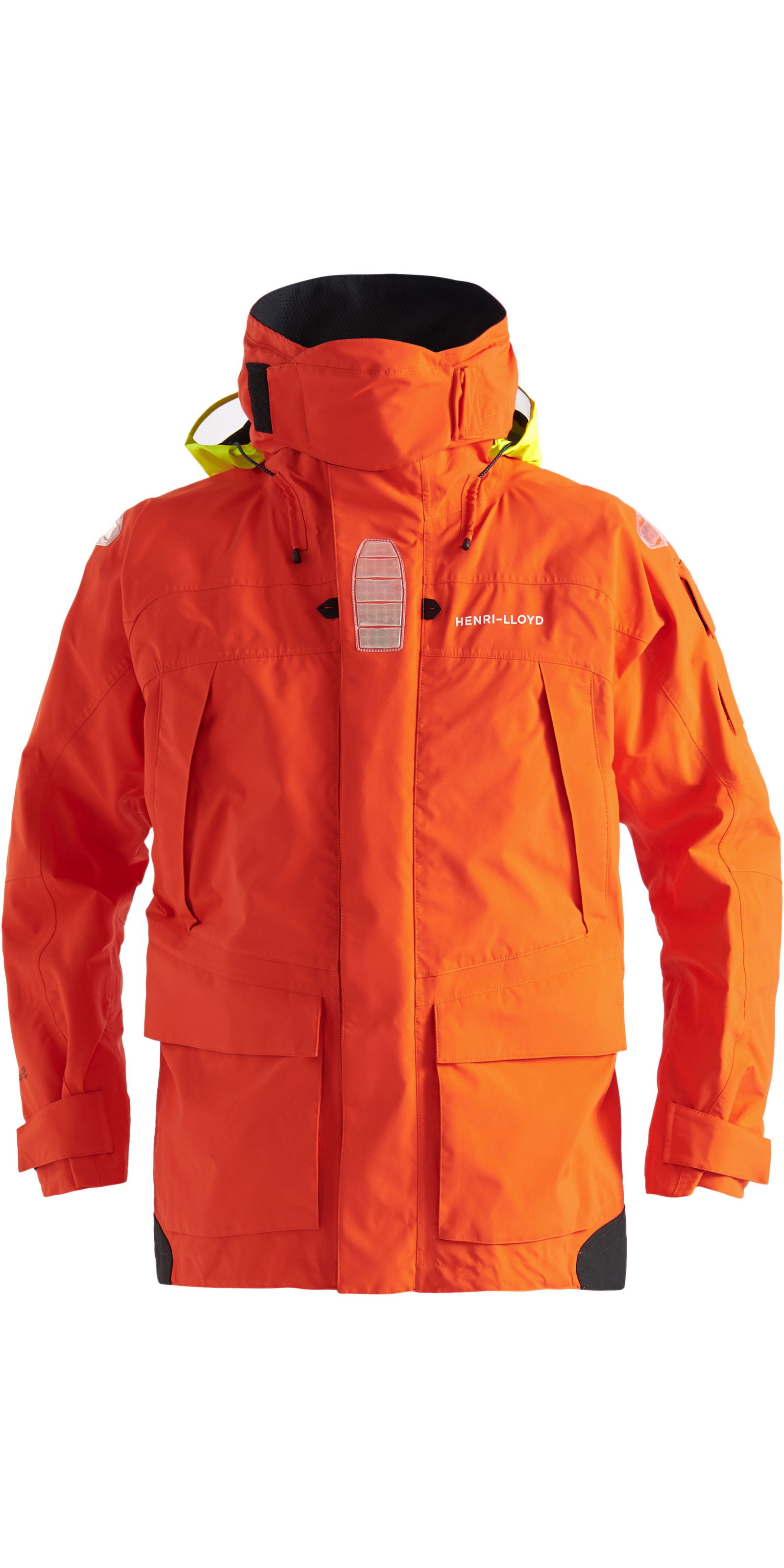 2020 Henri Lloyd Mens O-Race Offshore Sailing Jacket P201110037 - Power  Orange