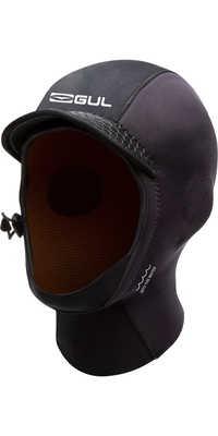 2026 Gul 3mm Cagoule Surf Peaked -b9 - Noir