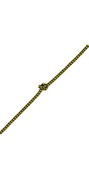 Kingfisher Evolution 8 Plait Cuerda De Bote Preestirada Amarillo / Negro Ps0y - Precio Por Metro