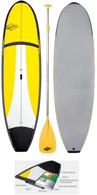 Naish MANA 10'0 Soft Top SUP Board & Paddle Kit - Boardsports
