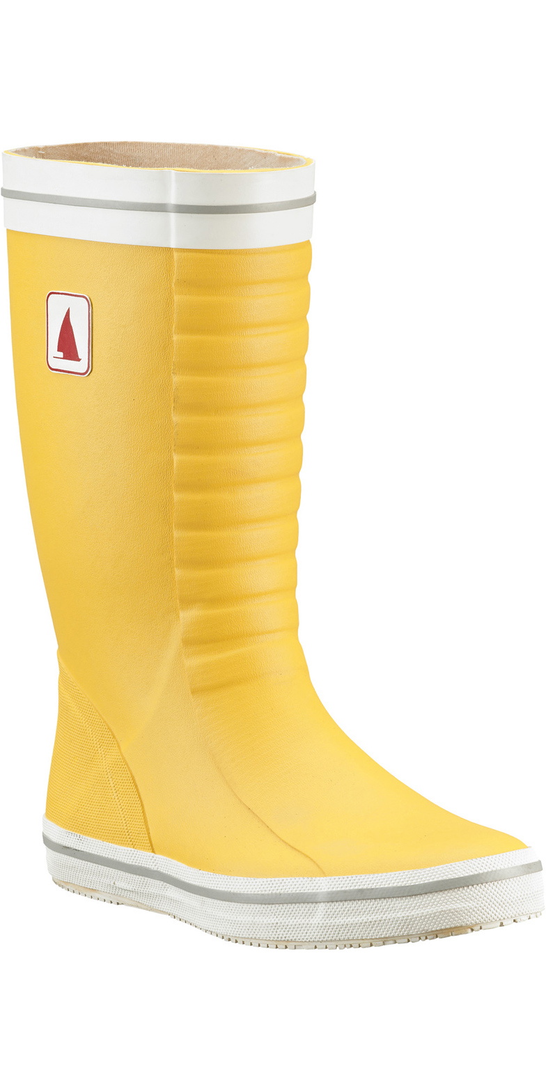 yellow sailing wellies