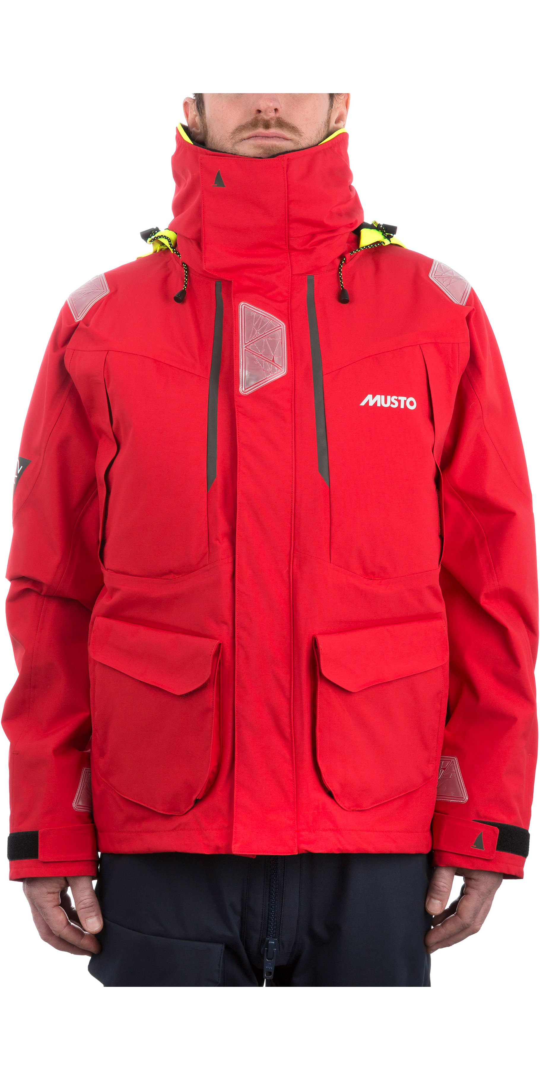Windproof Musto BR2 Mens Offshore Waterproof and Breathable Sailing Jacket SMJK052