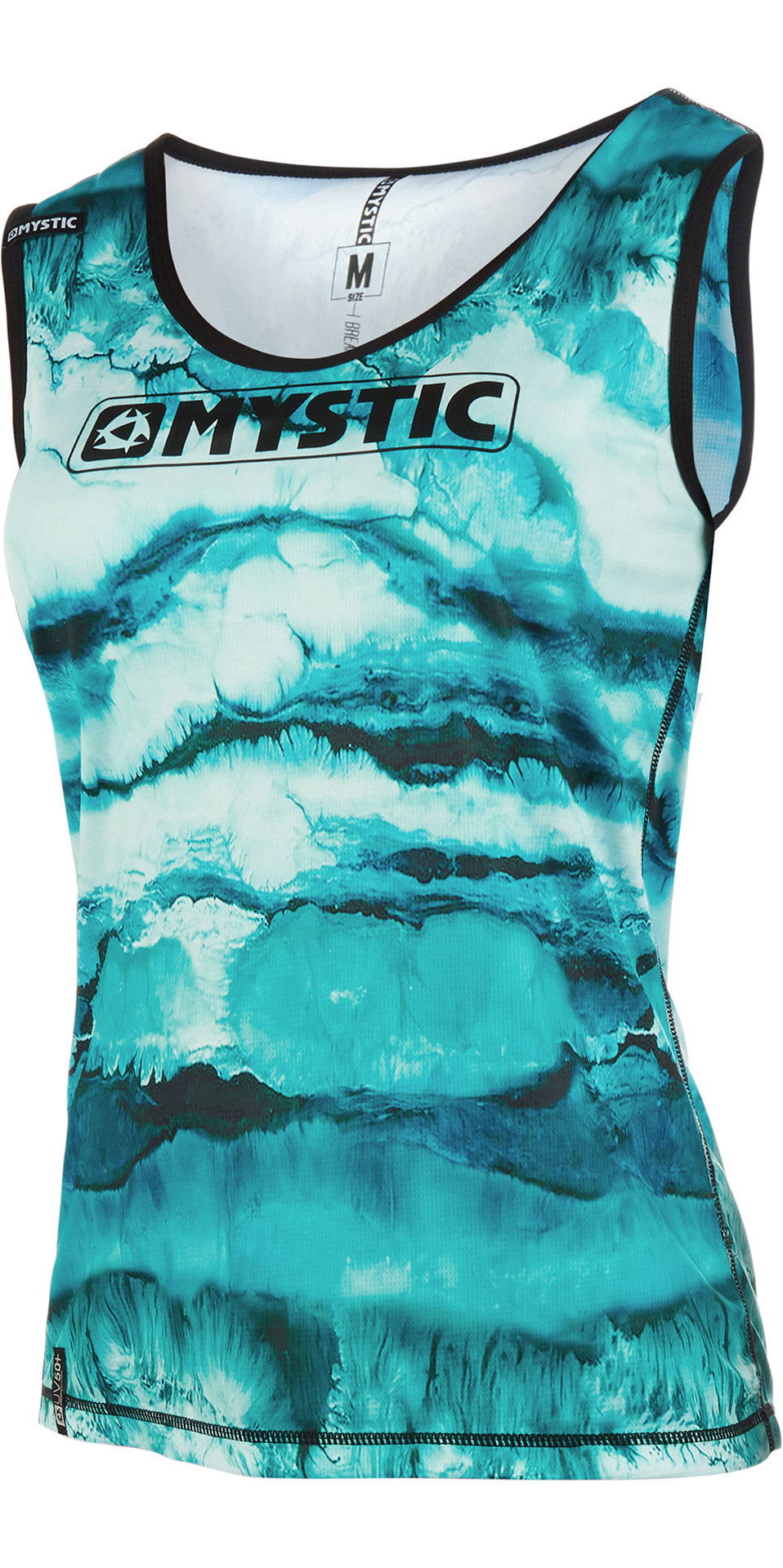 Surfing Mystic Dazzled Womens Quick Dry Tank Top MINT UV Sun Protection