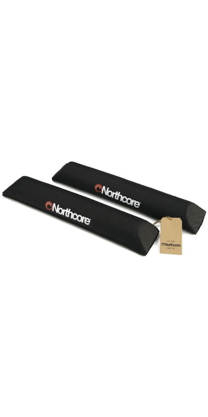 2026 Northcore Aero Roof Rack Pads 48cm NOCO21C - Black