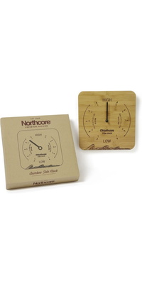 2026 Northcore Wall Mounted Bamboo Tide Clock NOCO88B