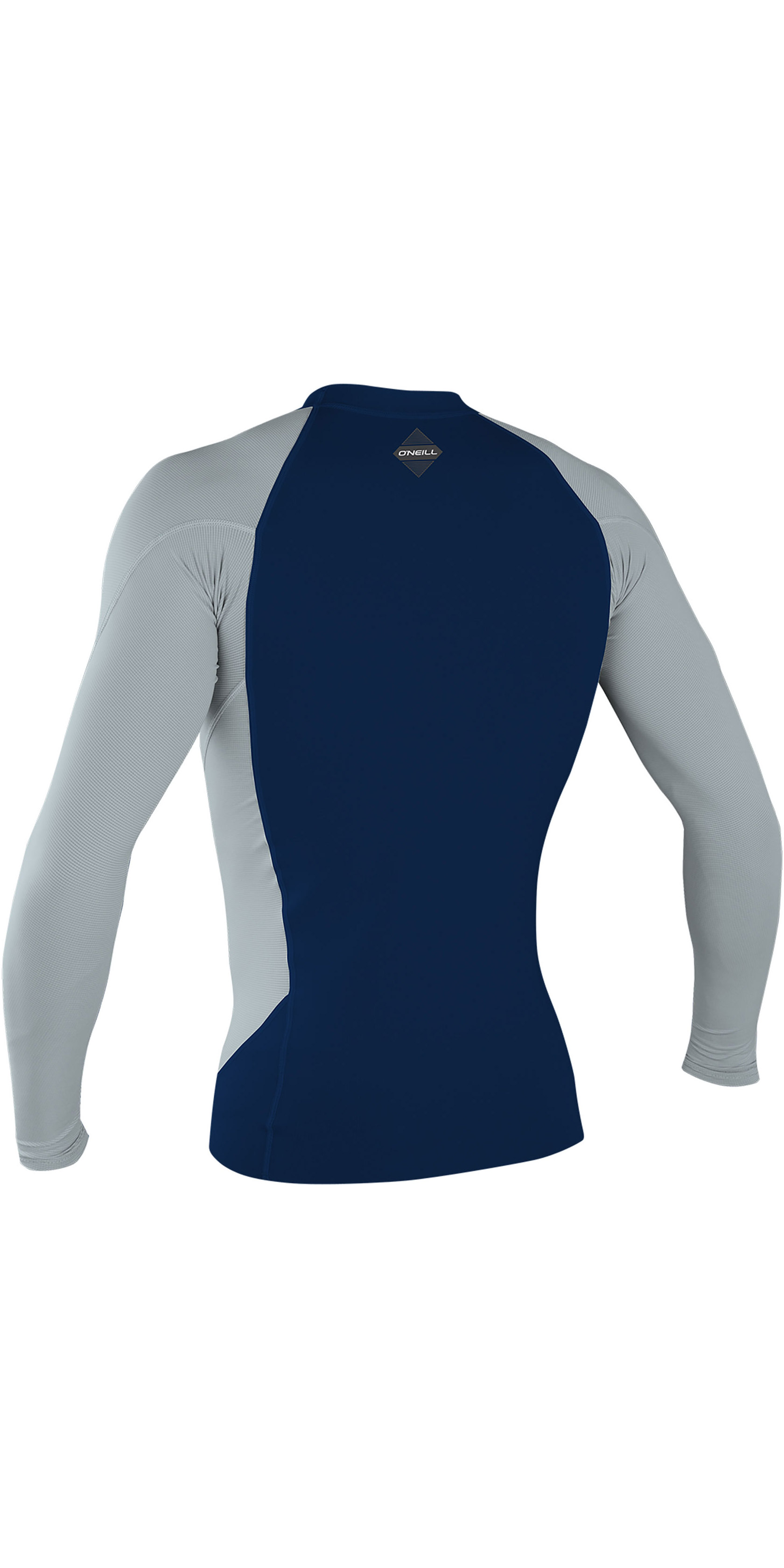 Easy Stretch Breathable Quick Dry ONeill Mens Hyperfreak 0.5mm Neo Skins Long Sleeve Top Abyss Cool Grey